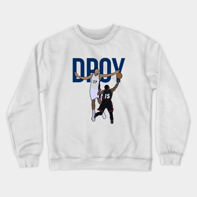 Rudy Gobert - DPOY Crewneck Sweatshirt by xavierjfong